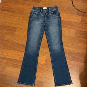 BKE Women's Dark Blue Flare Jeans